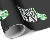 Fijne Saint Hat Trick's Dag IJshockey St Patricks Cadeaupapier (Rol Hoek)