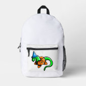 Fijne Samhain! Bedrukte Rugzak (Voorkant)