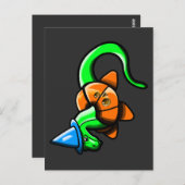 Fijne Samhain! Briefkaart (Voorkant / Achterkant)