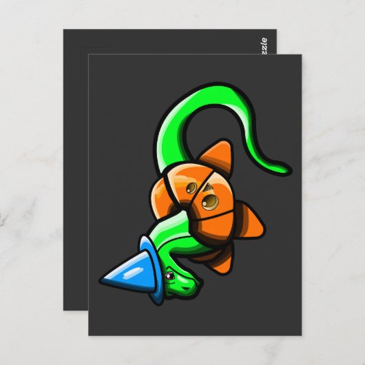 Fijne Samhain! Briefkaart (Voorkant / Achterkant)