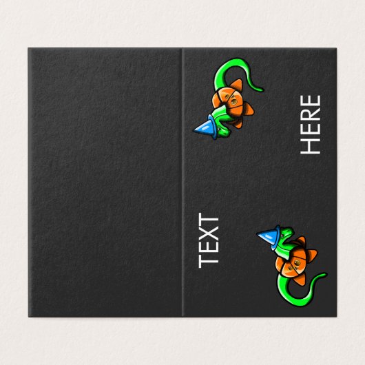 Fijne Samhain! Kaart (Buitenkant ongevouwen)