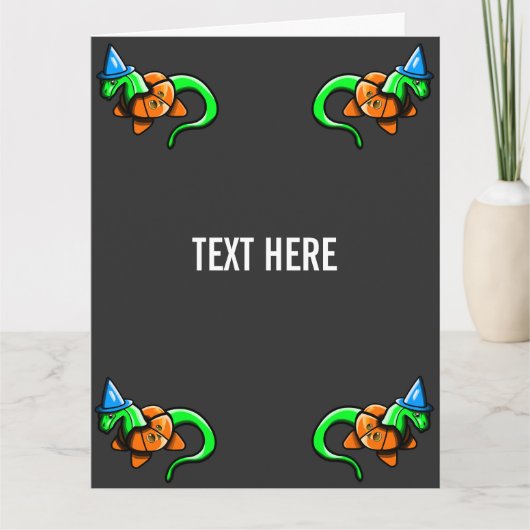 Fijne Samhain! Kaart (Voorkant)