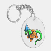 Fijne Samhain! Sleutelhanger (Voorkant Links)