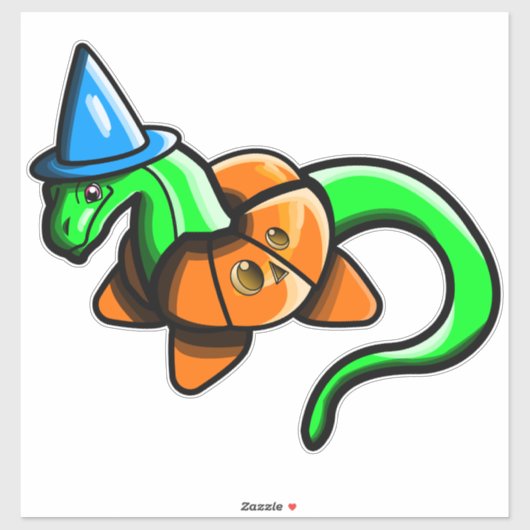 Fijne Samhain! Sticker (Vel)