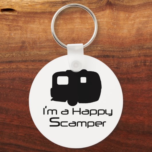 Fijne Scamper Fun Stuff! Sleutelhanger (Voorkant)