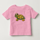 Fijne schildpad kinder shirts (Voorkant)