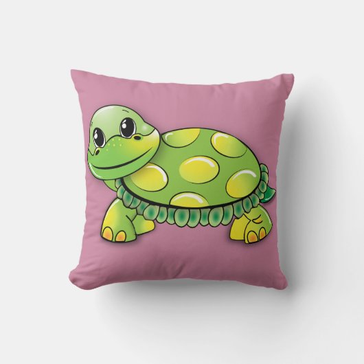 Fijne schildpad kussen (Voorkant)