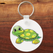 Fijne schildpad sleutelhanger (Voorkant)