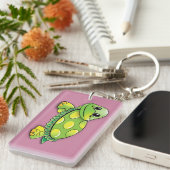 Fijne schildpad sleutelhanger (Voorkant Rechts)