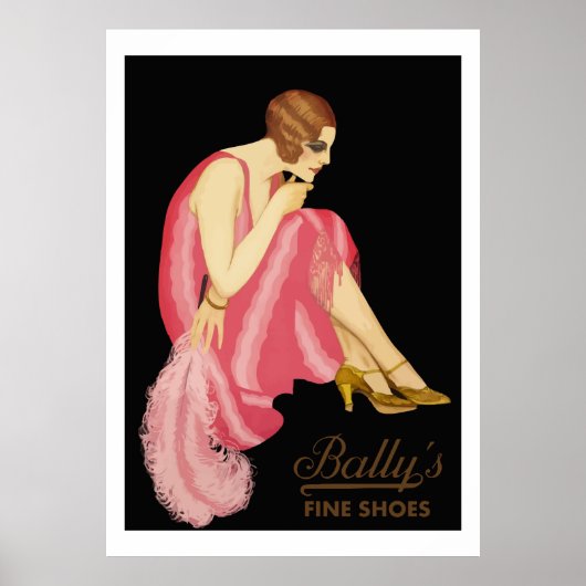 Fijne schoenen van Bally Poster (Voorkant)