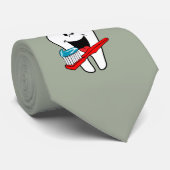 Fijne schone tand stropdas (Opgerold)