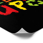 Fijne schoonmaakdag milieuvriendelijk poster (Hoek)