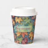 Fijne september papieren bekers (Voorkant)