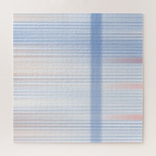 Fijne slagen in tinten van blauwe en rode uiteinde legpuzzel (Horizontaal)