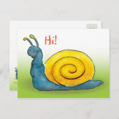 Fijne slak | Hoi Briefkaart (Voorkant / Achterkant)