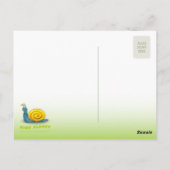 Fijne slak | Hoi Briefkaart (Achterkant)