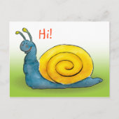 Fijne slak | Hoi Briefkaart (Voorkant)