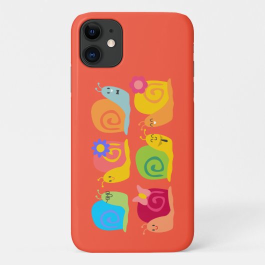 Fijne slakken schattige slakken Case-Mate iPhone case (Achterkant)