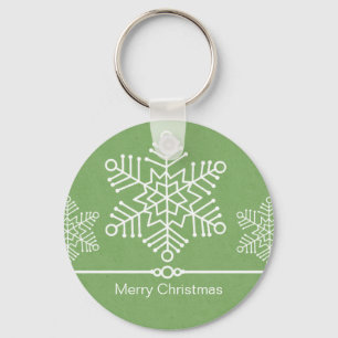 Fijne Snowflakes kerstSleutelhanger Sleutelhanger