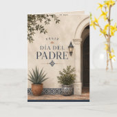 Fijne Spaanse Koloniale Vaderdag Kaart (Gele Bloem)