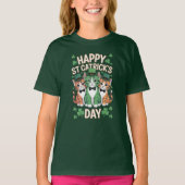 Fijne St. Catricks Dag Cat Lover Dames T-shirt (Voorkant)