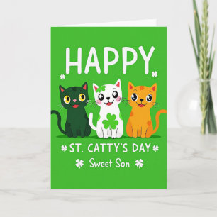 Fijne St. Cattys Dag Kat Kaart
