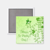 Fijne St Paddy's Day! Magneet (Voorkant / Achterkant)