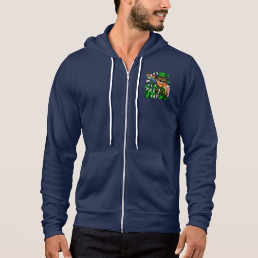 Fijne St. Pat Rizz Dag Hoodie (Voorkant)