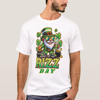 Fijne St Pat Rizz Dag T-shirt