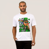 Fijne St. Pat Rizz Dag T-shirt (Voorkant volledig)