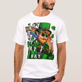 Fijne St. Pat Rizz Dag T-shirt