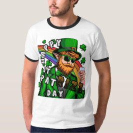 Fijne St. Pat Rizz Dag T-shirt