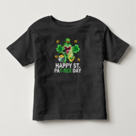 Fijne St. Pat Trex Dag Dinosaurus Peuter St. Patri Kinder Shirts