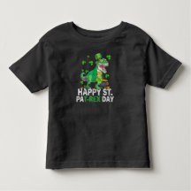 Fijne St Pat Trex Dag Dinosaurus Peuter St Patrick