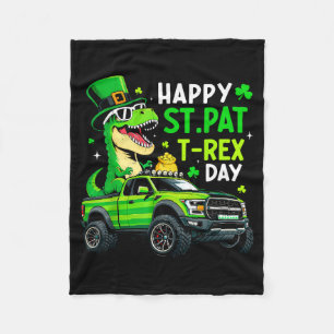 Fijne st pat trex dag dinosaurus voor kinderen jon fleece deken