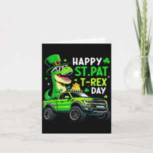 Fijne st pat trex dag dinosaurus voor kinderen jon kaart