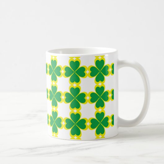 Fijne St. Patrick's Dag aangepaste Koffiemok (Rechts)