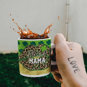Fijne St. Patrick's Dag Gezegende Moeder Mama Lipp Koffiemok
