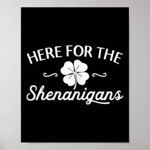 Fijne St Patricks dag hier voor de Shenanigans Luc Poster