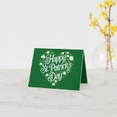 Fijne St. Patrick's Dag  Kaart (Gele Bloem)