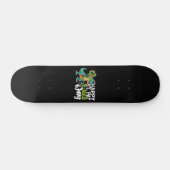 Fijne St. Patrick's Dag Pat T Rex Dinosaur Persoonlijk Skateboard (Horizontaal)