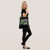 Fijne St. Patrick's Dag Pat T Rex Dinosaur Tote Bag (Op model)