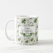 Fijne St. Patrick's Dag Shamrock Mok | Aquarel (Links)