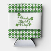 Fijne St. Patrick's Dag Shamrocks Kan Koeler (Voorkant)