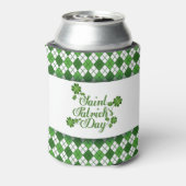 Fijne St. Patrick's Dag Shamrocks Kan Koeler (Blikje Achterkant)