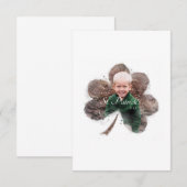 Fijne St.Patrick's Day Bedankkaart (Voorkant / Achterkant)