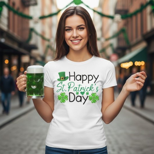 Fijne St. Patrick's Day feestelijke vakantie T-shirt
