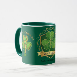 Fijne St. Patrick's Day Ierse Geluks Klaver Mok