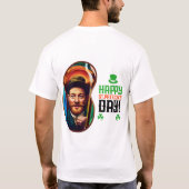 Fijne St.Patrick's Day! - Ierse onafhankelijkheid T-shirt (Achterkant)