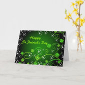Fijne St.Patrick's Day - Kaart (Gele Bloem)